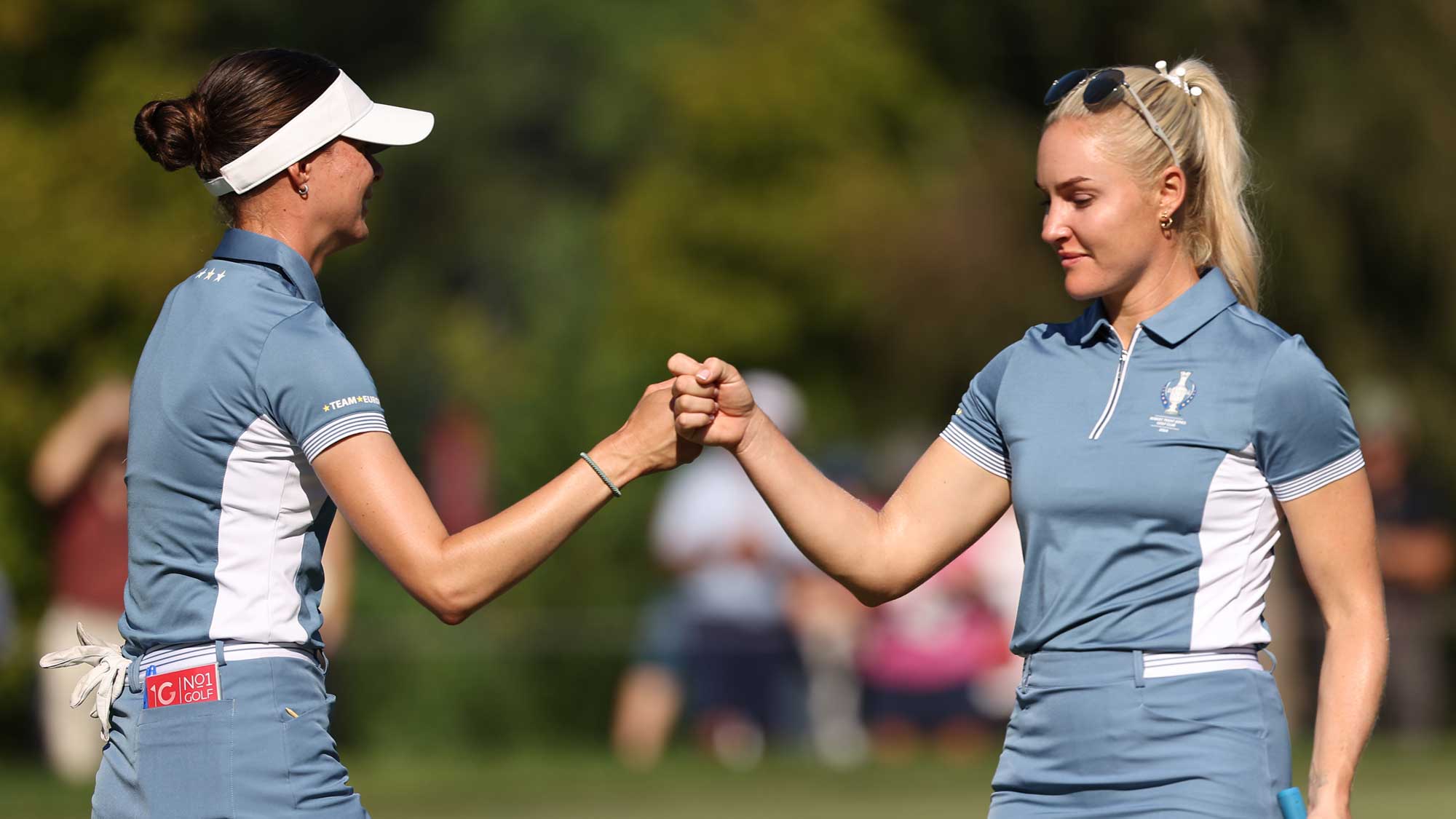 Esther Henseleit and Charley Hull